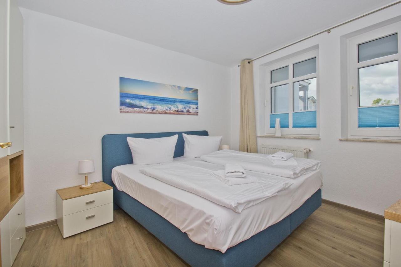 Haus Strandeck Ferienwohnung Nr 07 inkl Sauna-Schwimmbadnutzung im AHOI Sellin Goehren  Exterior foto